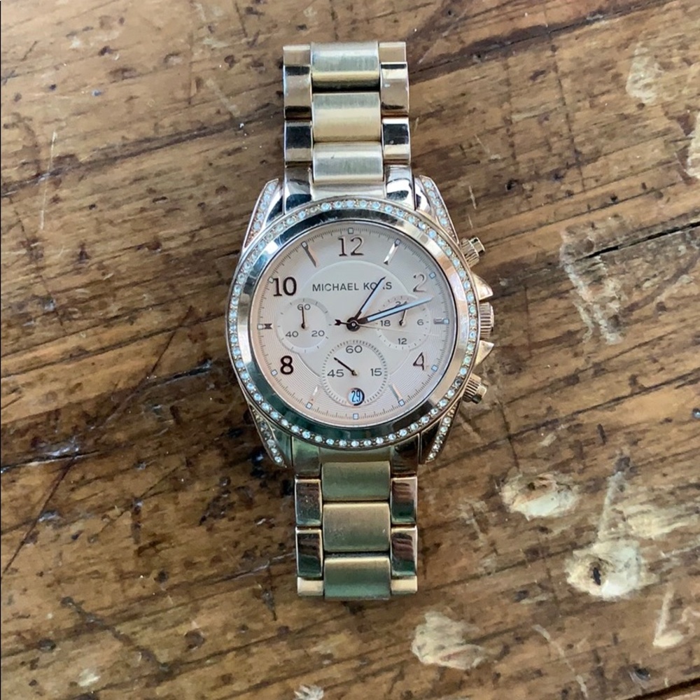 Michael Kors Rose gold watch